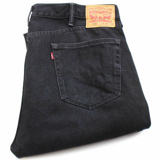 リーバイス(Levi's)のメキシコ製 Levi'sリーバイス 505 ブラック デニムパンツ w40 L30★SDP2224 ジーンズ ストレート ヒゲ オーバーサイズ ビッグサイズ(デニム/ジーンズ)