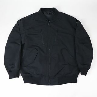 ユニクロ(UNIQLO)の+J Hybrid Down Oversized Ma-1 Blouson 黒 L(ミリタリージャケット)