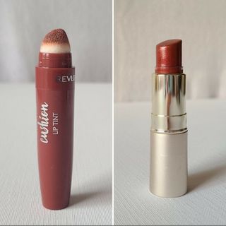 レブロン(REVLON)のレブロンクッションリップティント200　キスミープルーフシャイニールージュ 44(口紅)