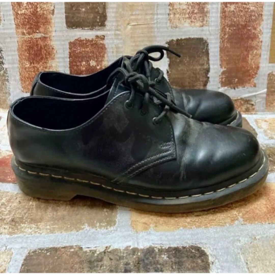 Dr.Martens - ドクターマーチン 3ホール ホワイトステッチ 厚底 Dr.Martens - ドクターマーチン 3ホール ホワイトステッチ 厚底