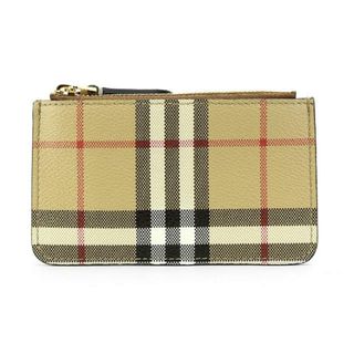 バーバリー(BURBERRY)の新品 バーバリー BURBERRY カードケース コインケース ウィズ ストラップ アーカイブベージュ(名刺入れ/定期入れ)