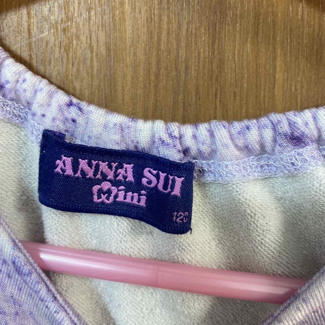 ANNA SUI mini(アナスイミニ)のANNA SUI mini 120サイズ　ワンピース キッズ/ベビー/マタニティのキッズ服女の子用(90cm~)(ワンピース)の商品写真