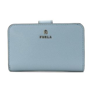 フルラ(Furla)の新品 フルラ FURLA 2つ折り財布 カメリア コンパクトウォレット M セレスティアル/アルテミシア(財布)