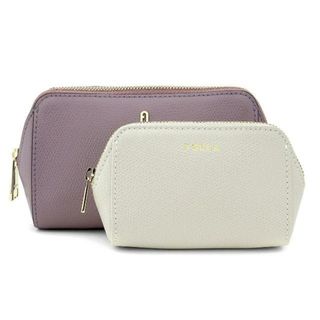 フルラ(Furla)の新品 フルラ FURLA ポーチ カメリア コスメケース M セット アウラ/ぺルラ(ポーチ)