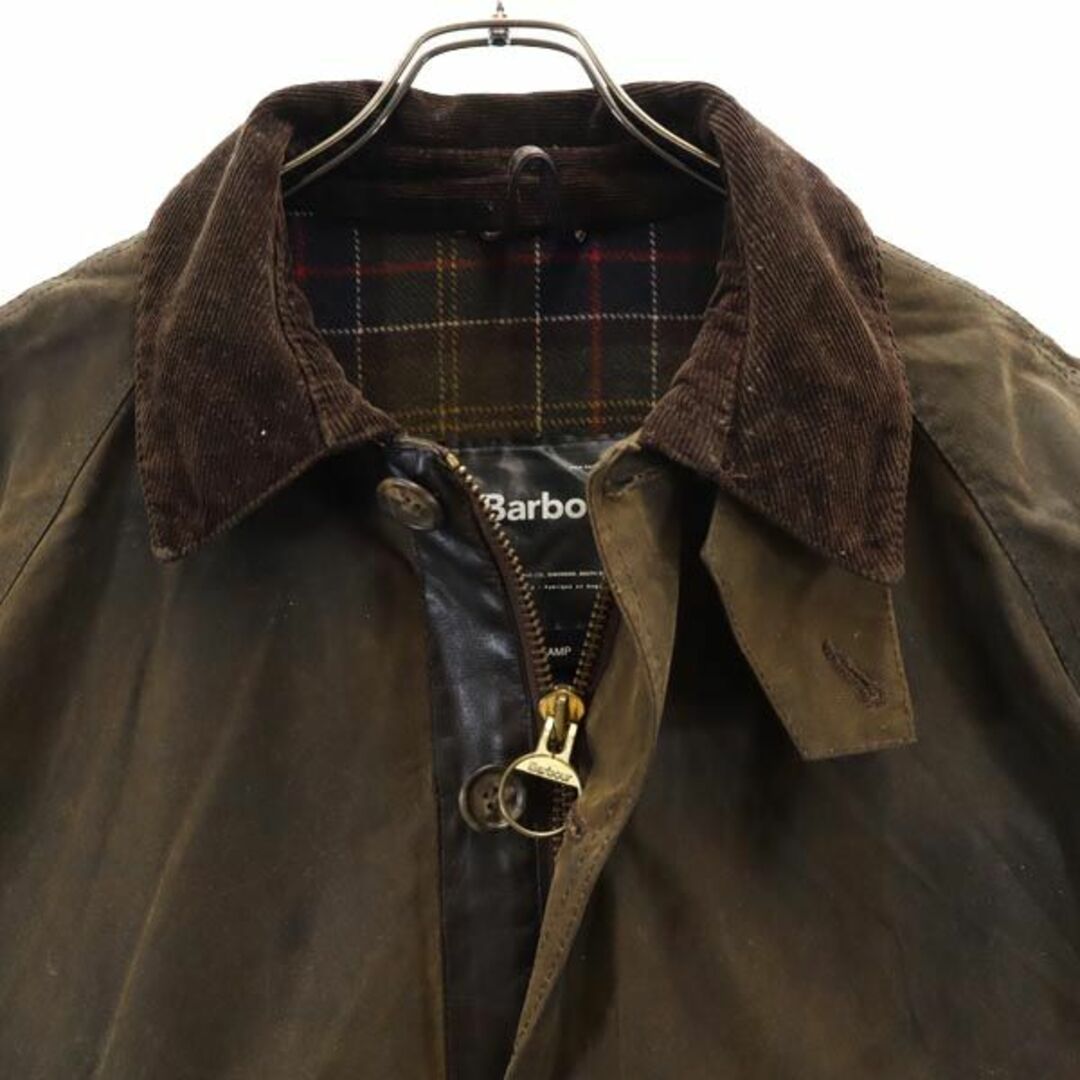 バブアー BEAUCHAMP ビューチャンプ オイルドジャケット C46 ブラウン Barbour ワックス メンズ  【231114】