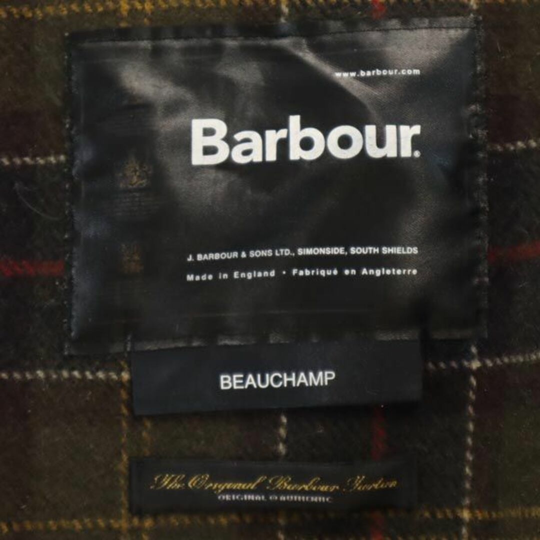 バブアー BEAUCHAMP ビューチャンプ オイルドジャケット C46 ブラウン Barbour ワックス メンズ  【231114】