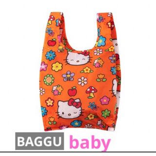 バグゥ(BAGGU)のBAGGU キティ ベビー サンリオ　エコバッグ　韓国限定(エコバッグ)