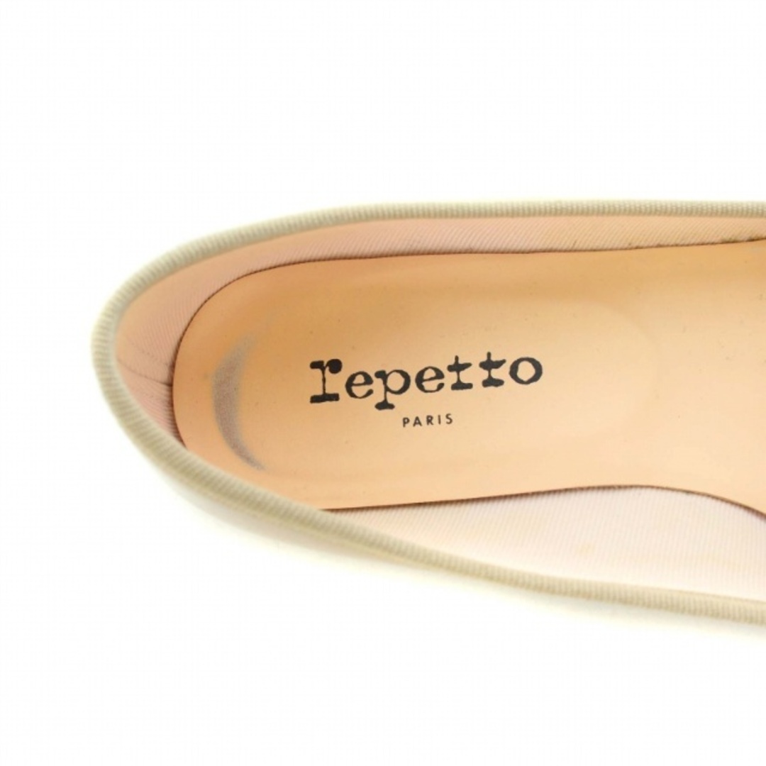 repetto(レペット)のRepetto BRIGITTE パンプス バレエシューズ 37 ベージュ レディースの靴/シューズ(ハイヒール/パンプス)の商品写真