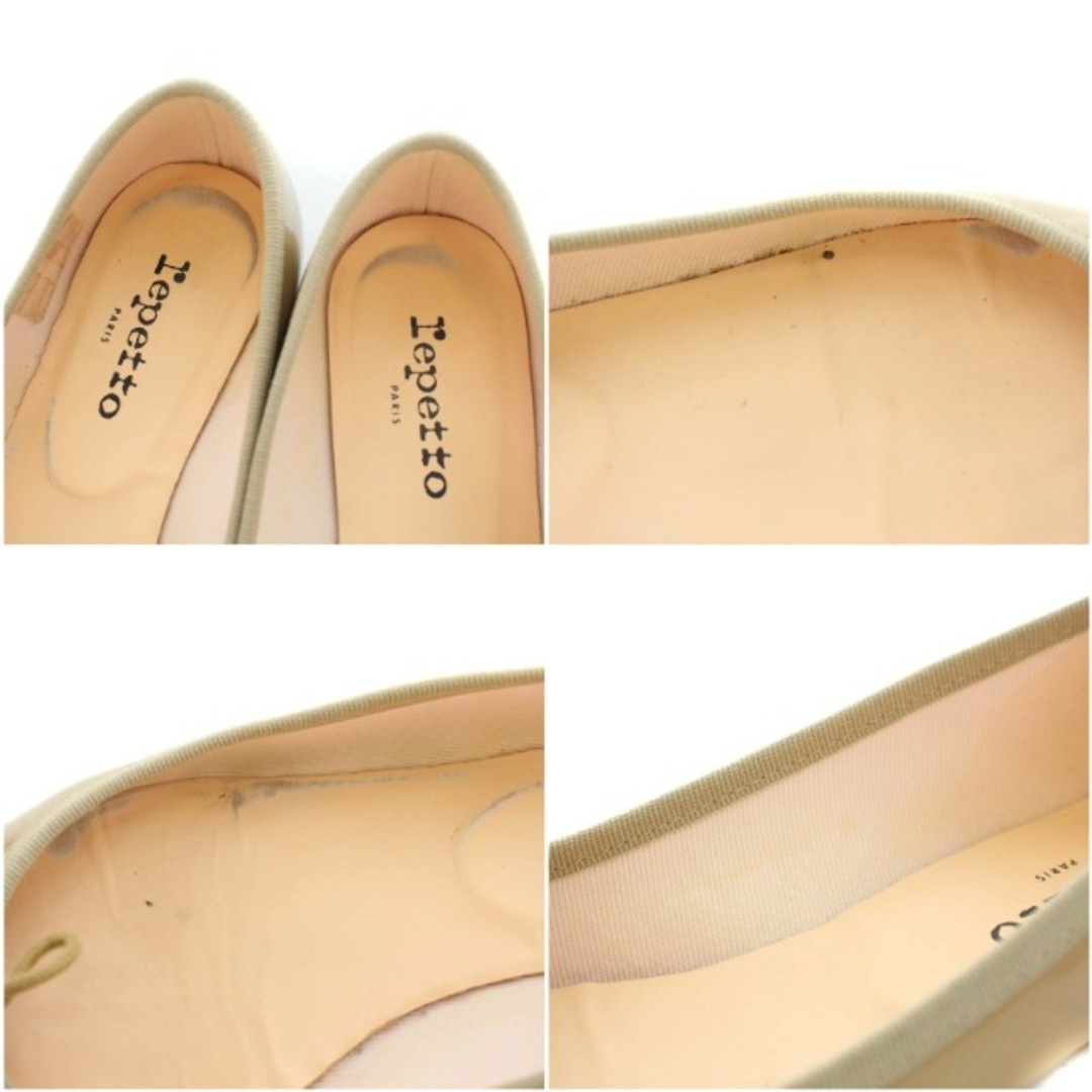 repetto(レペット)のRepetto BRIGITTE パンプス バレエシューズ 37 ベージュ レディースの靴/シューズ(ハイヒール/パンプス)の商品写真