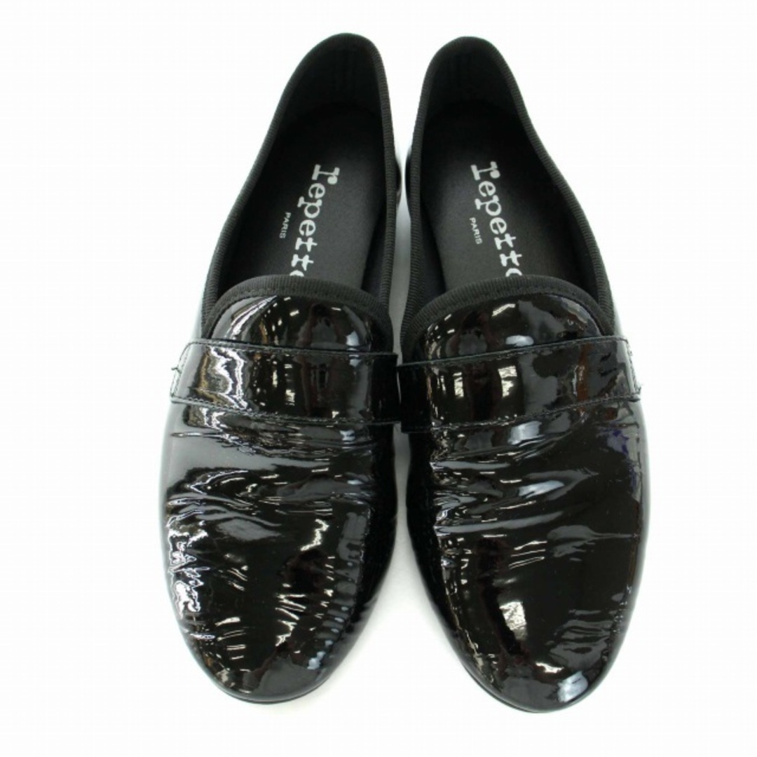 repetto(レペット)のレペット マエストロ ローファー パンプス エナメル ローヒール 靴 36 黒 レディースの靴/シューズ(ローファー/革靴)の商品写真