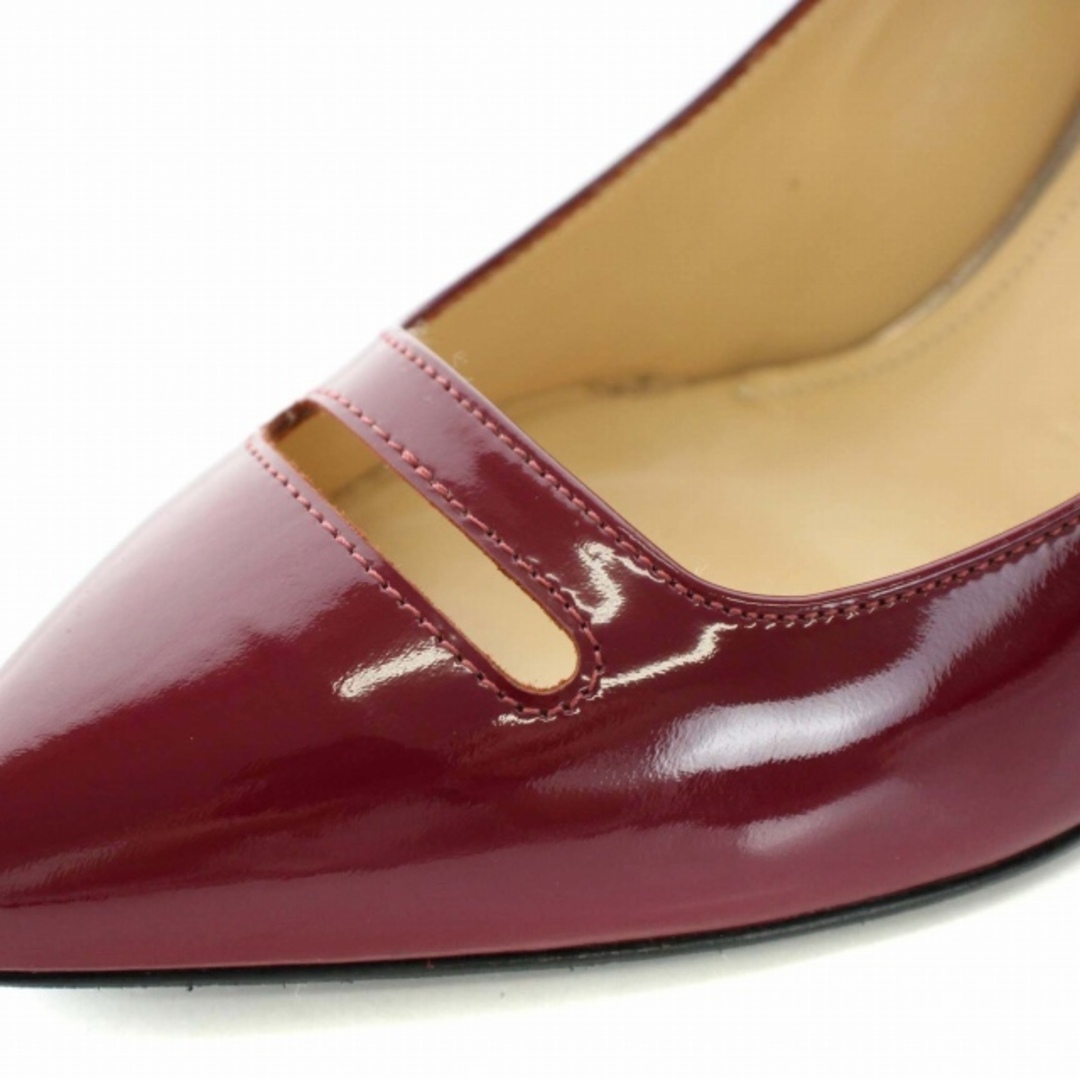 PELLICO(ペリーコ)のペリーコ パンプス ピンヒール ポインテッドトゥ エナメル 36 23cm 赤紫 レディースの靴/シューズ(ハイヒール/パンプス)の商品写真
