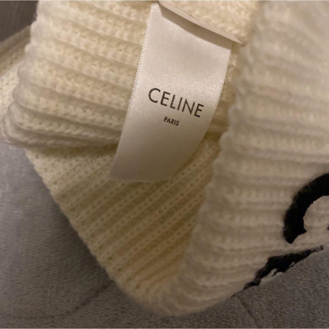 celine(セリーヌ)のセリーヌ　ニット帽 レディースの帽子(ニット帽/ビーニー)の商品写真