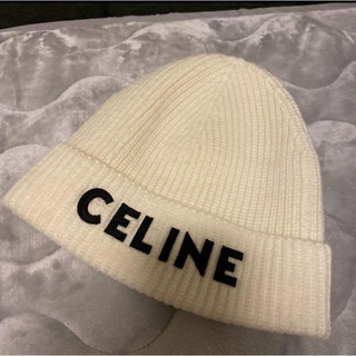 celine - CELINE ロゴ ビーニー ニット帽の通販 by AMAZING CIRCUS 