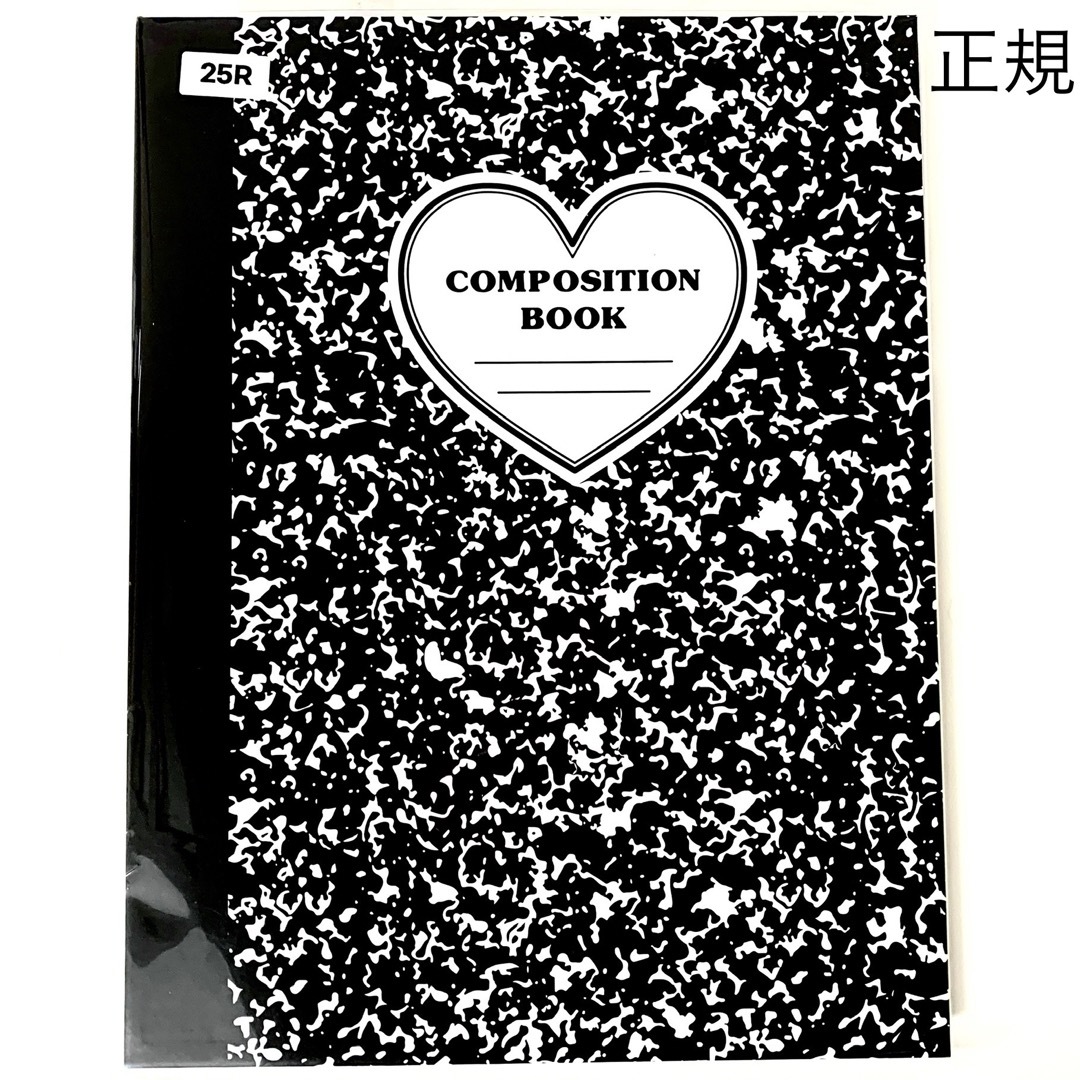 【正規品】 COMPOSITION BOOK トレカバインダー A5 牛柄 白黒 インテリア/住まい/日用品の文房具(ファイル/バインダー)の商品写真