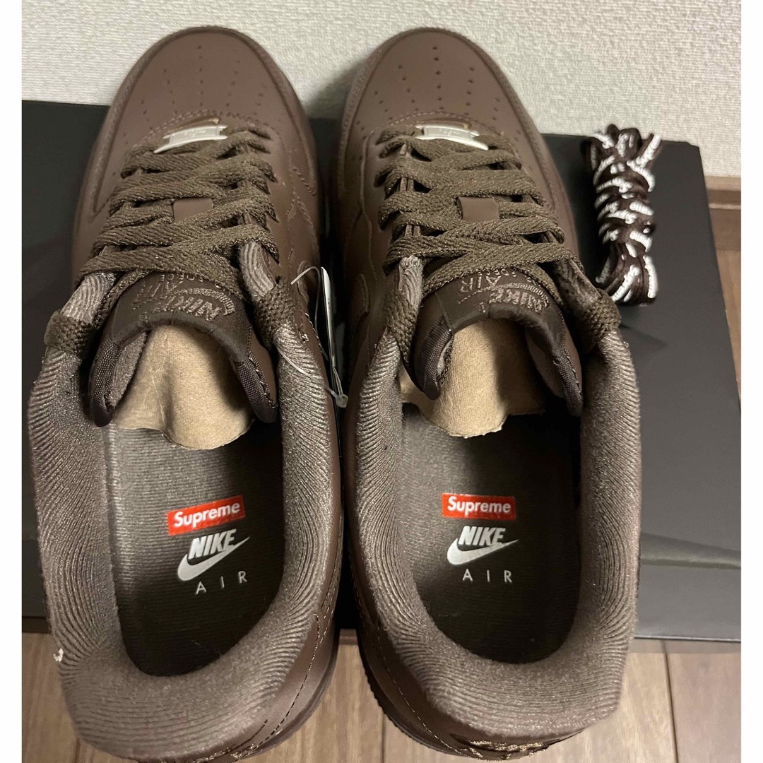 新品未使用！Supreme Air Force 1 Low エアフォース1 茶色