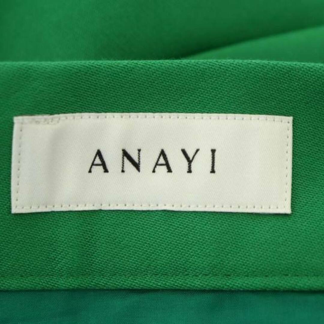 ANAYI(アナイ)のアナイ ANAYI フレアスカート ロング 38 緑 グリーン /NR ■OS レディースのスカート(ロングスカート)の商品写真