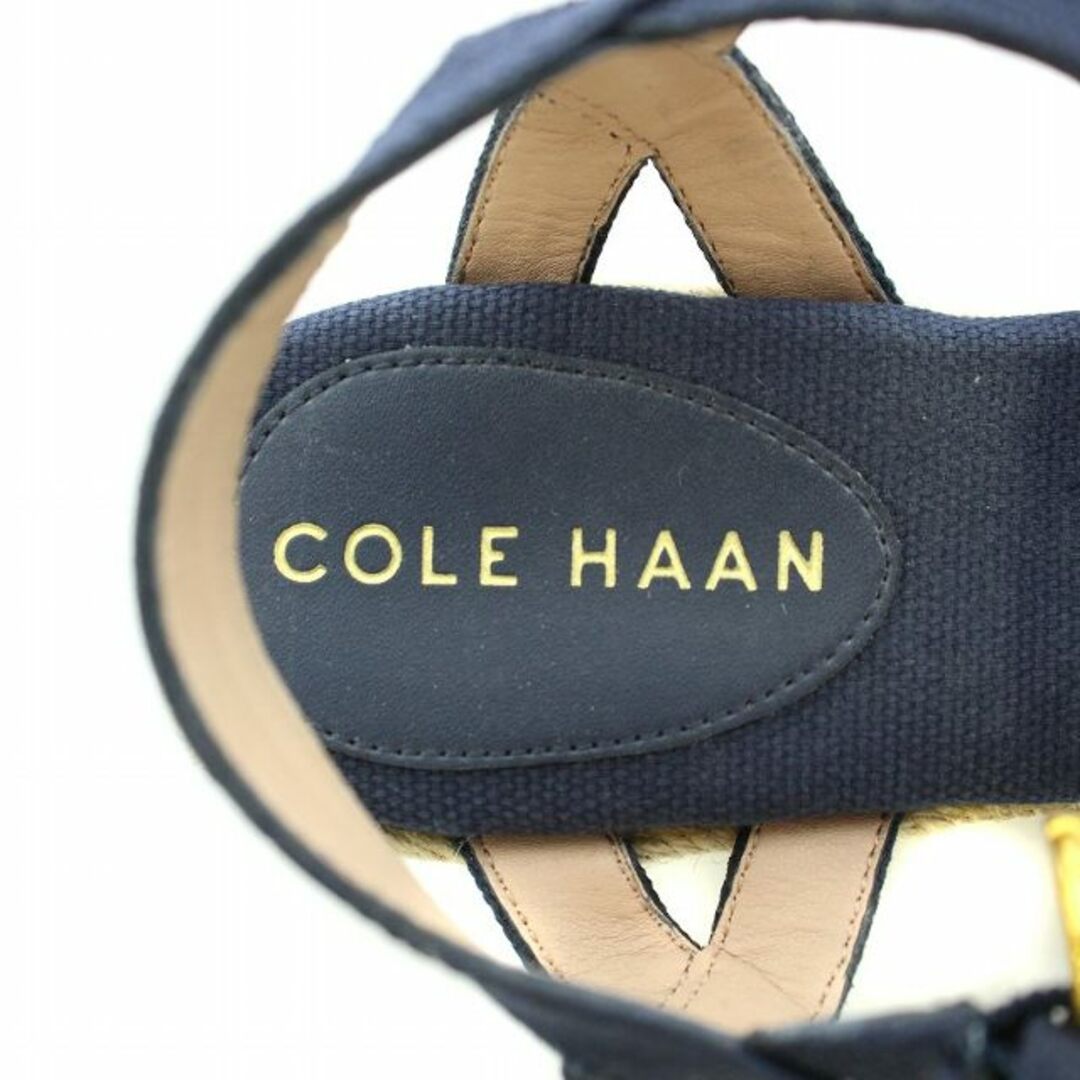 Cole Haan(コールハーン)のコールハーン クラウドフィールエスパドリーユウェッジ サンダル 22.0cm 青 レディースの靴/シューズ(サンダル)の商品写真