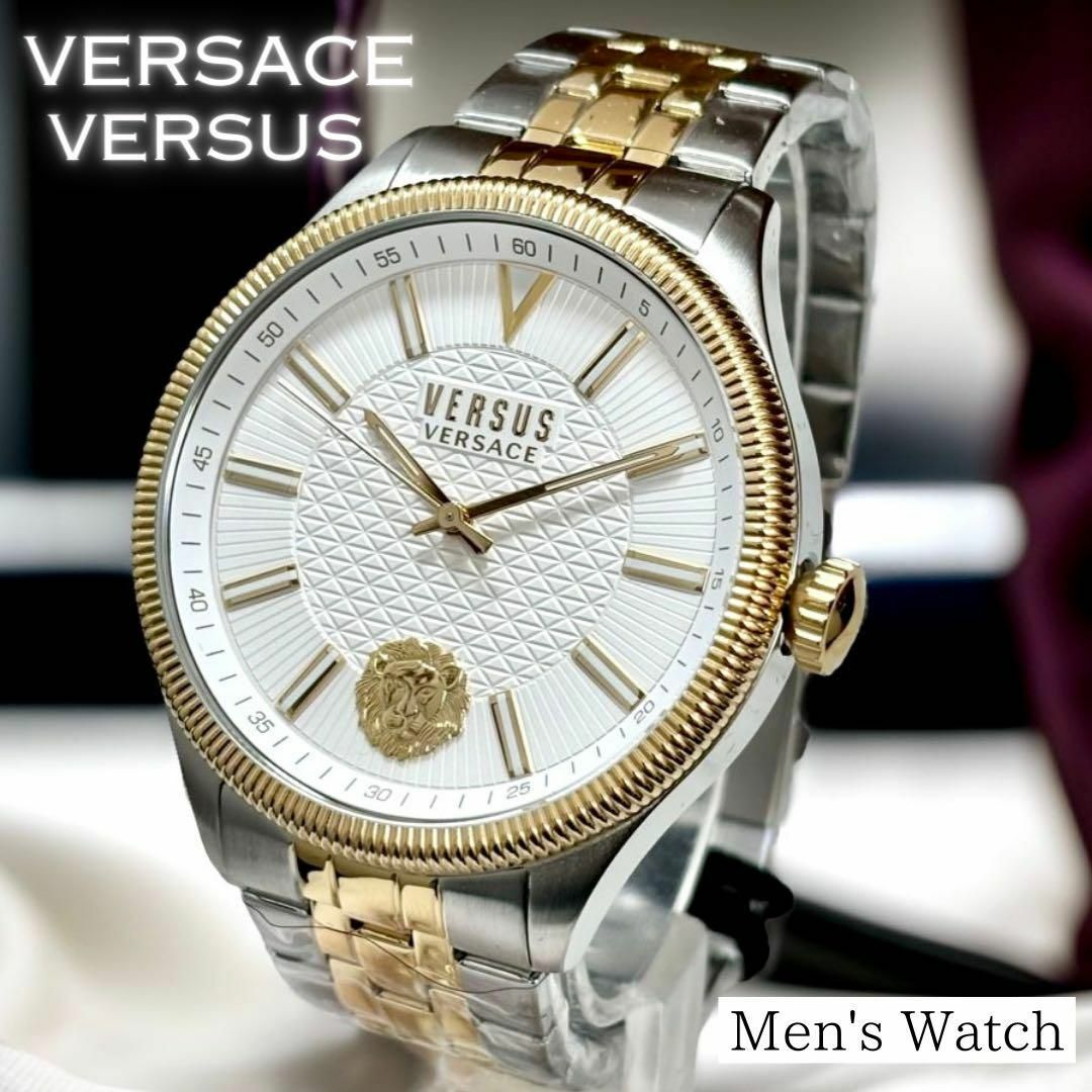 ヴェルサーチ ヴェルサーチェ メデューサ 腕時計 アナログ VEM8 文字盤 白