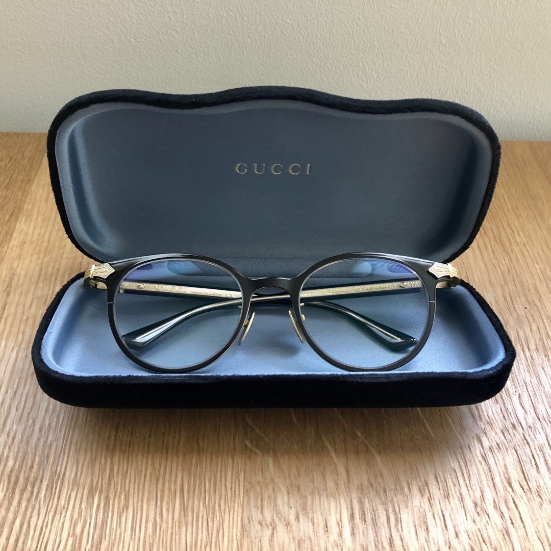 Gucci - 新品未使用☆GUCCI☆チタンフレーム メガネ☆GG0068Oの通販 by