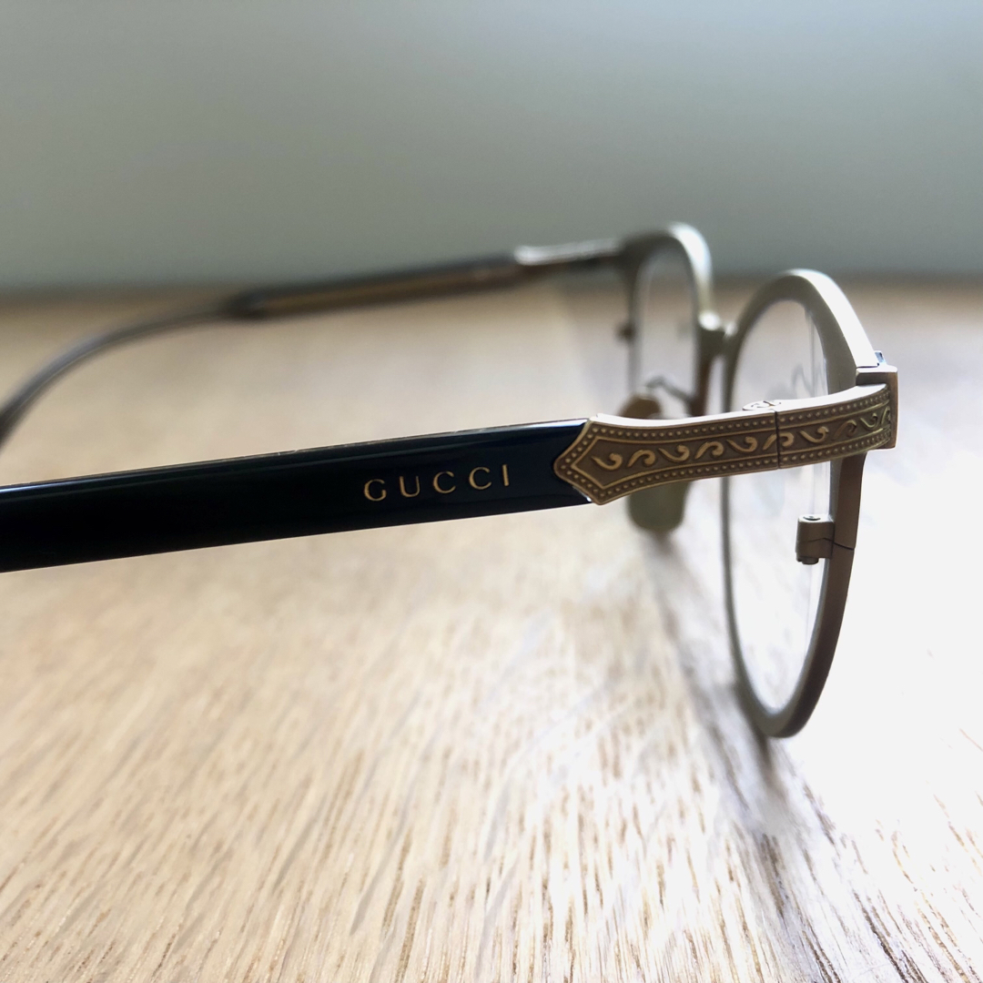 Gucci - 新品未使用☆GUCCI☆チタンフレーム メガネ☆GG0068Oの通販 by