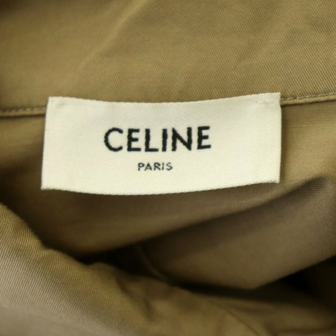 celine(セリーヌ)のセリーヌ 半袖 シャツ 胸ポケット リネン混 ベージュ 2C881219I メンズのトップス(シャツ)の商品写真