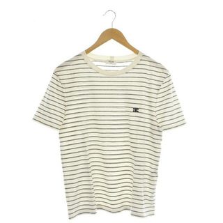 CELINE セリーヌ 22SS LOOSE LOGO PRINT TEE ロゴ ルーズTシャツ 半袖Tシャツ カットソー ブラック 2X764671Q