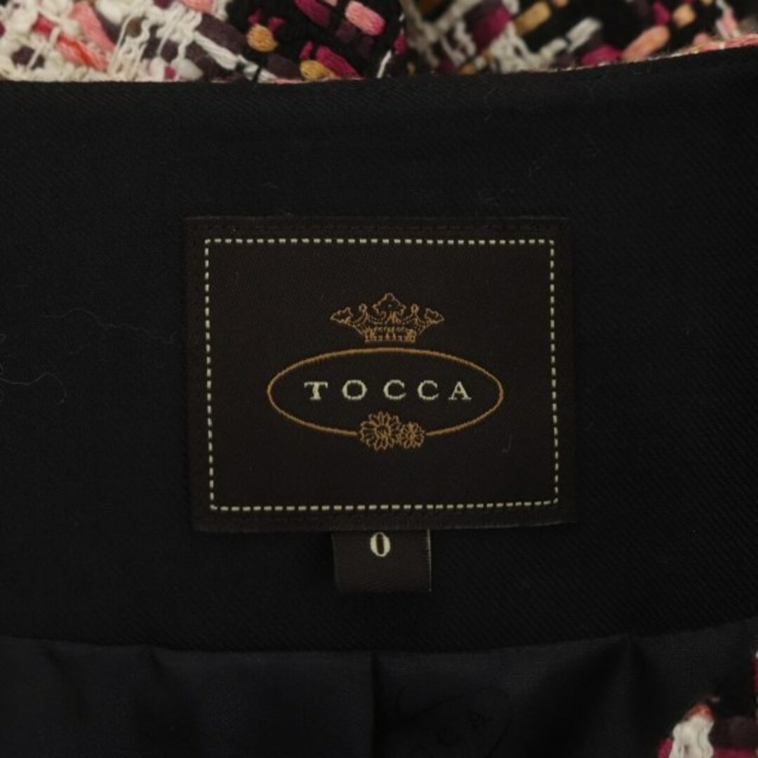 TOCCA(トッカ)のトッカ MIROIR コート アウター ロング ツイード ノーカラー レディースのジャケット/アウター(その他)の商品写真