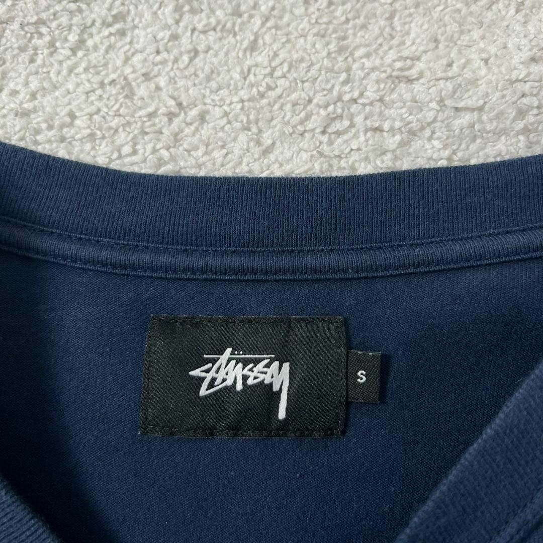 STUSSY(ステューシー)のstussy シャドーマン レイヤードTシャツ ロンT ワンポイント 刺繍 メンズのトップス(Tシャツ/カットソー(七分/長袖))の商品写真