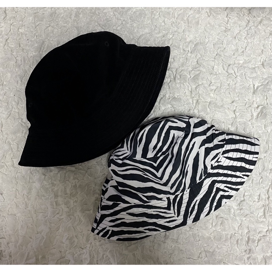 Bershka(ベルシュカ)の《週末限定セール》バケットハット2個セット レディースの帽子(ハット)の商品写真