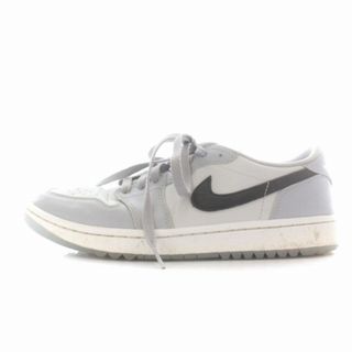 ナイキ(NIKE)のNIKE AIR JORDAN 1 LOW GOLF スニーカー ウルフグレー(スニーカー)