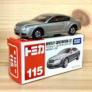 トミカナンバーワンーワンハンドレッドフォーティー(トミカ No.1 ～ 140)のトミカ No.115 ベントレー コンチネンタル GT 廃盤(ミニカー)