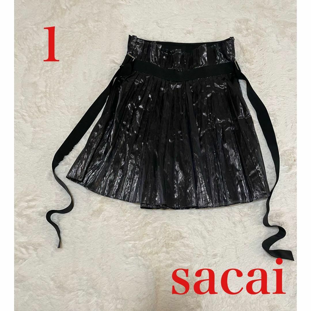 sacai／サカイ／プリーツキュロットスカート