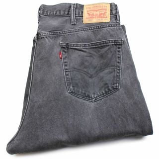 リーバイス(Levi's)のLevi'sリーバイス 560 ブラック デニムパンツ w42 L32★SDP2240 ジーンズ テーパード ワイド バギー ルーズ オーバーサイズ ビッグサイズ(デニム/ジーンズ)