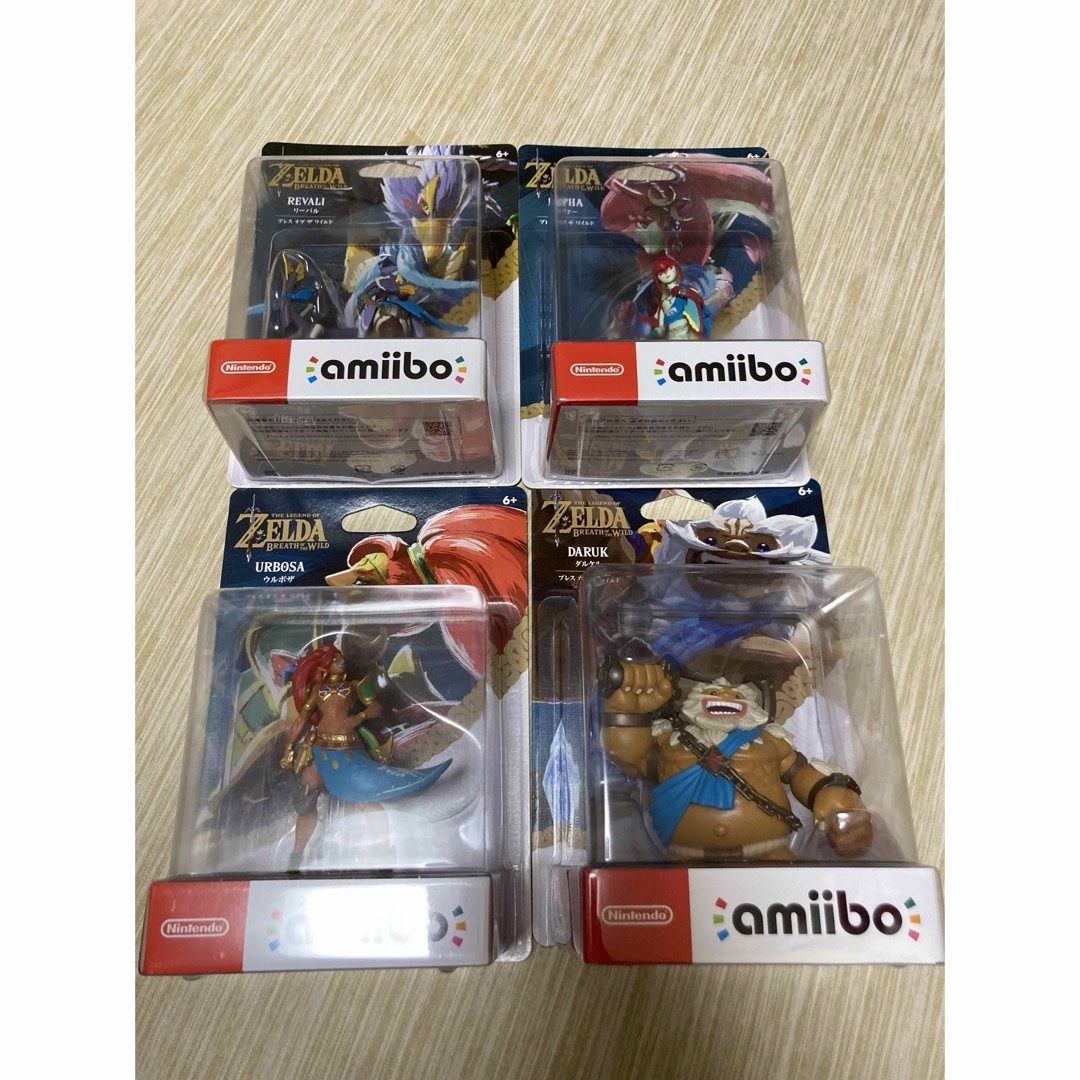 ゼルダの伝説 ブレス オブ ザ ワイルド 英傑 amiibo アミーボ セット ゼルダの伝説 ブレス オブ ザ ワイルド 英傑 amiibo アミーボ セット