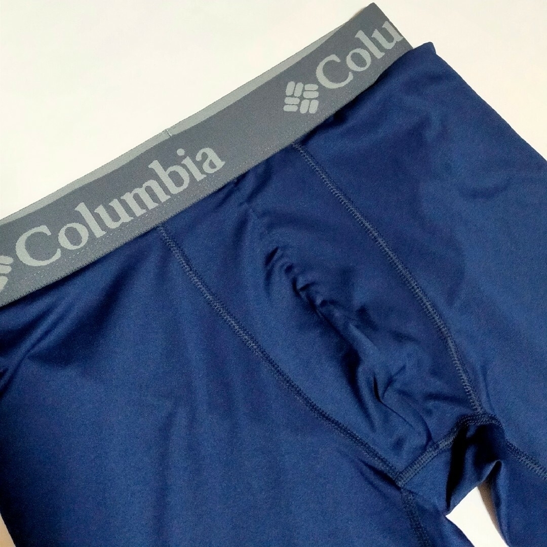 Columbia(コロンビア)の二枚組Columbia 吸汗速乾 navy/grayボクサーパンツ サイズS メンズのアンダーウェア(ボクサーパンツ)の商品写真