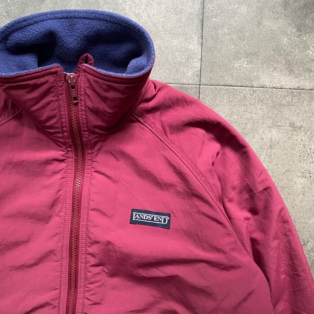 LANDS'END - 90s ランズエンド ウォームアップジャケット USA製 LANDS'END - 90s ランズエンド ウォームアップジャケット USA製