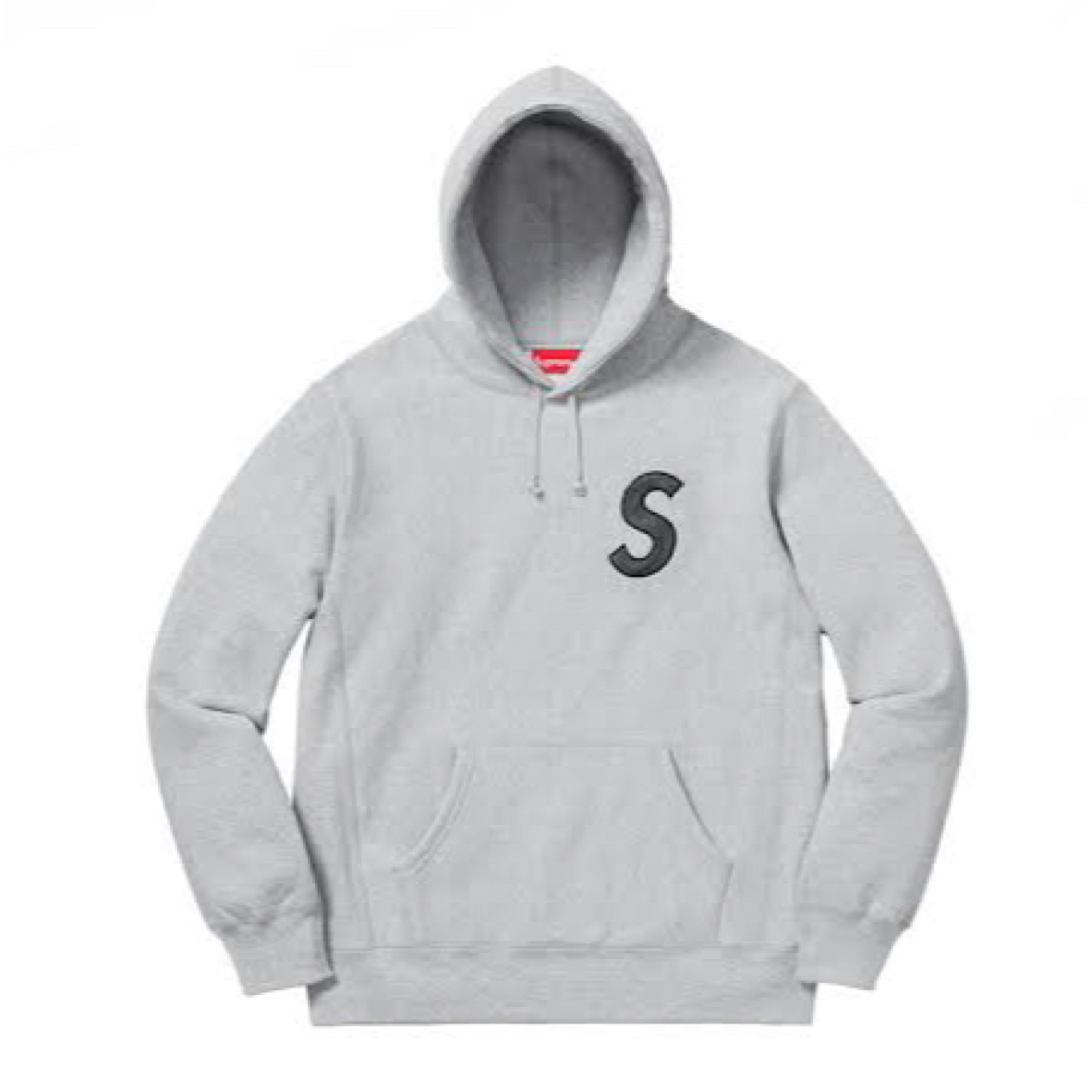 S Logo Hooded Sweatshirt Grey 18FWのサムネイル