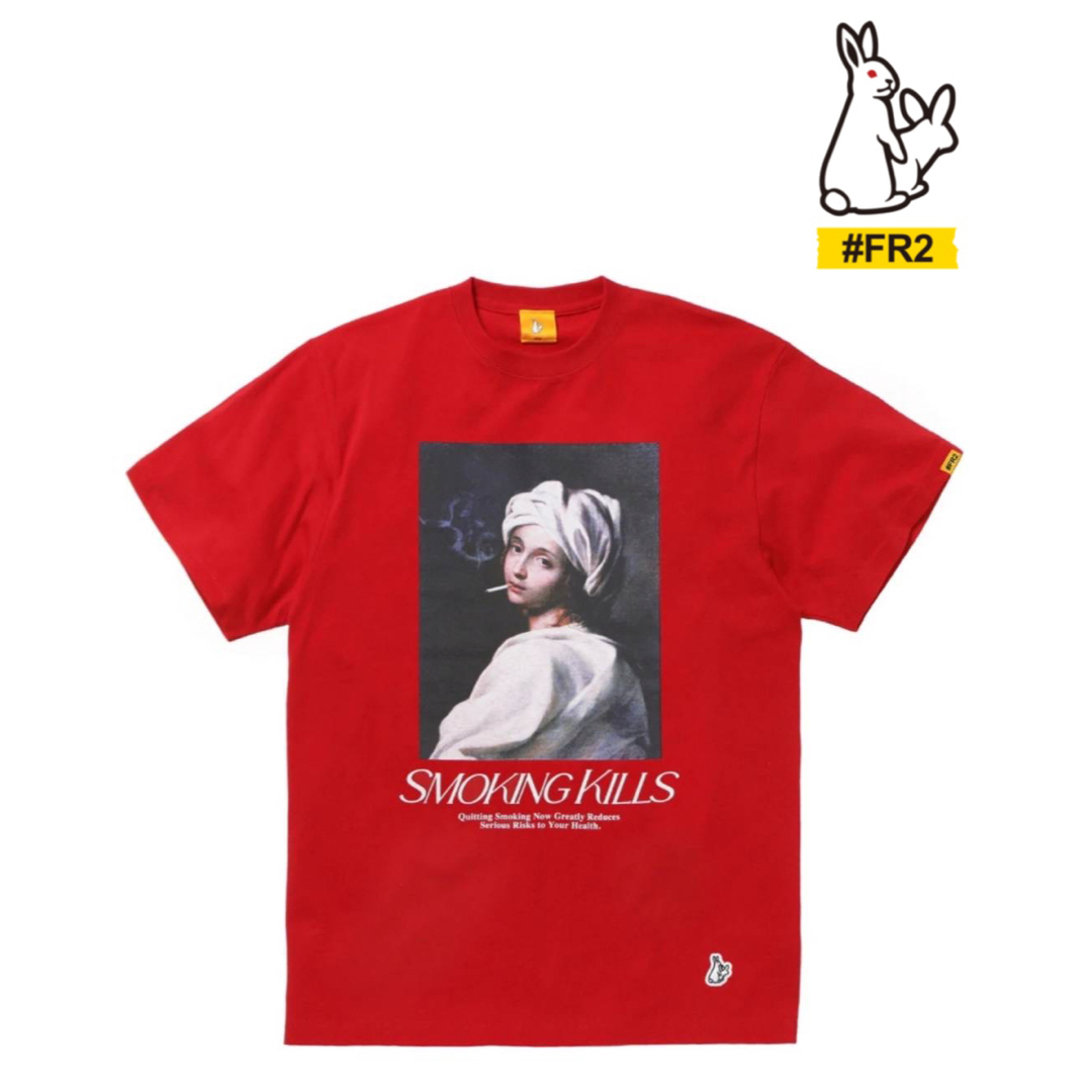 FR2 - 【完売品】 FR2 Smoking Art T-shirt REDの+