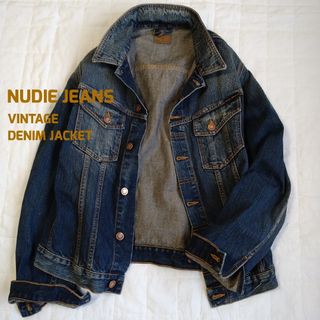 ヌーディジーンズ(Nudie Jeans)のNUDIE JEANS ヴィンテージ色落ちデニムジャケット 新品(Gジャン/デニムジャケット)