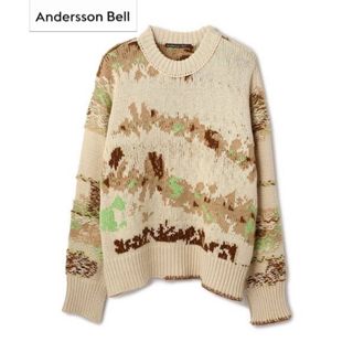 Andersson Bell - Anderssonbell DELLA INTARSIA CREW SW