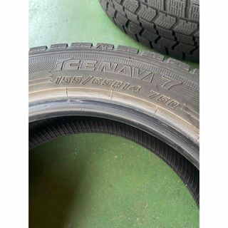 グッドイヤー(Goodyear)のグッドイヤー　スタッドレスタイヤ　155/65R14 4本(タイヤ)