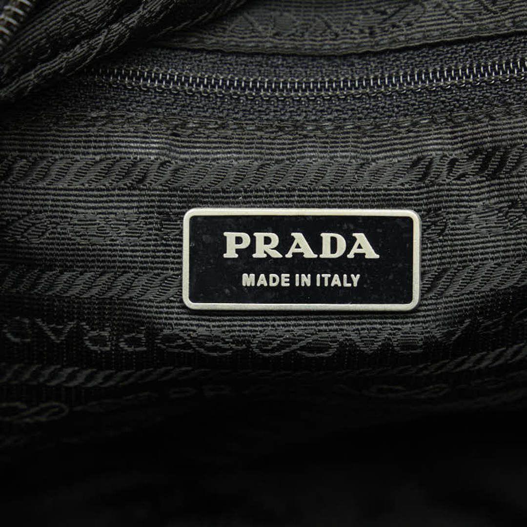 プラダ 三角プレート 斜め掛け ショルダーバッグ ナイロン レディース PRADA 【1-0120044】