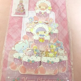 リトルツインスターズ(リトルツインスターズ)のキキララクリスマスカード💓(カード/レター/ラッピング)