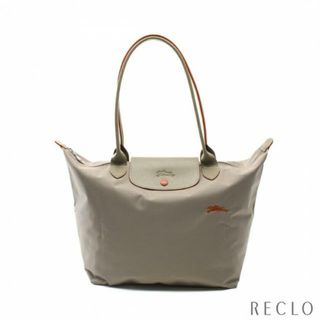 ロンシャン(LONGCHAMP)のLE PLIAGE CLUB ル プリアージュ クラブ ショルダーバッグ トートバッグ ナイロン レザー グレーベージュ(トートバッグ)