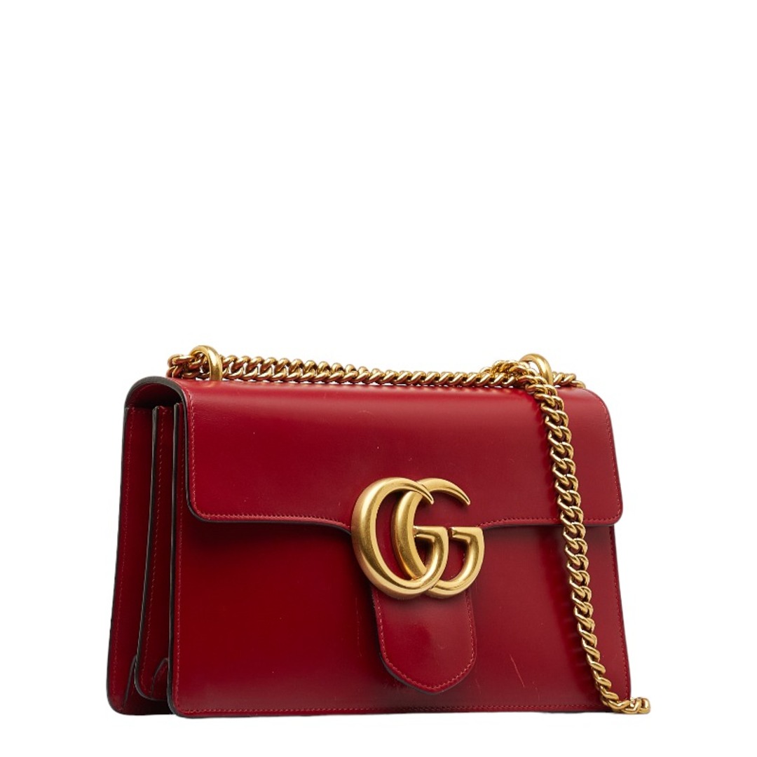 Gucci - グッチ GGマーモント チェーン ショルダーバッグ 431777