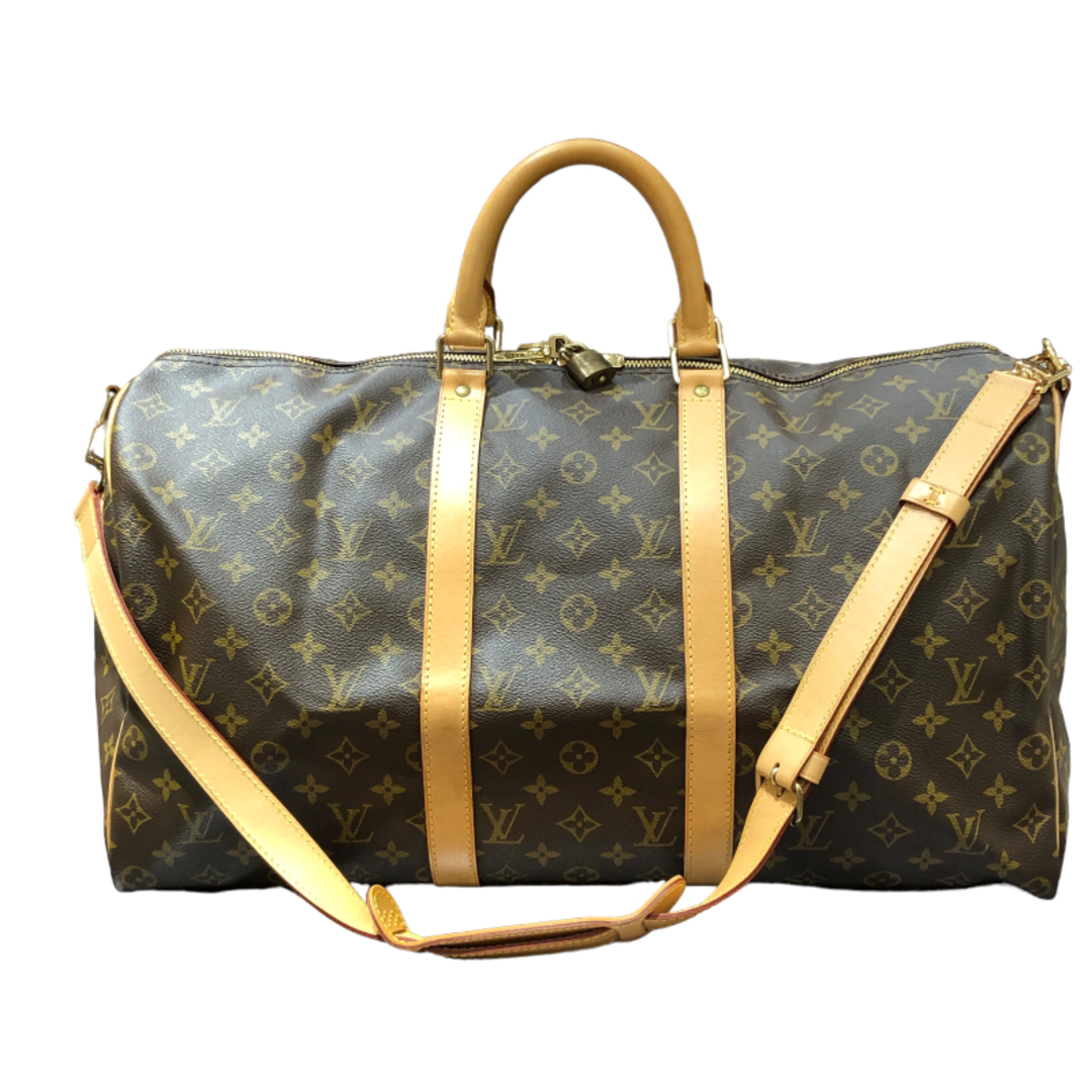 ルイ・ヴィトン LOUIS VUITTON キーポル・バンドリエール50 M41416 モノグラムキャンバス メンズ ボストンバッグ