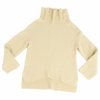 フォクシー(FOXEY)の極美品 フォクシー FOXEY ニット セーター Knit Top Chocolat 41437 タートルネック カシミヤ100％ トップス レディース フリー ベージュ(ニット/セーター)