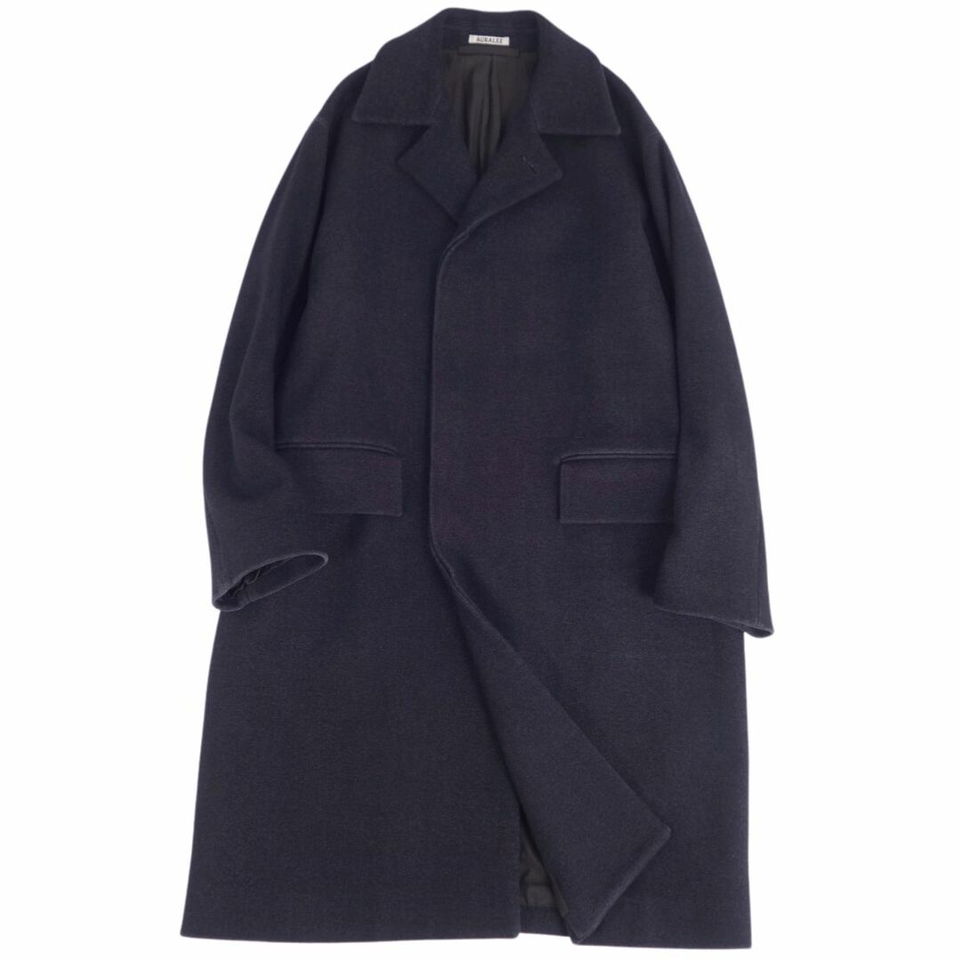 美品 オーラリー AURALEE コート チェスターコート 19AW WOOL 美品 オーラリー AURALEE コート チェスターコート 19AW WOOL