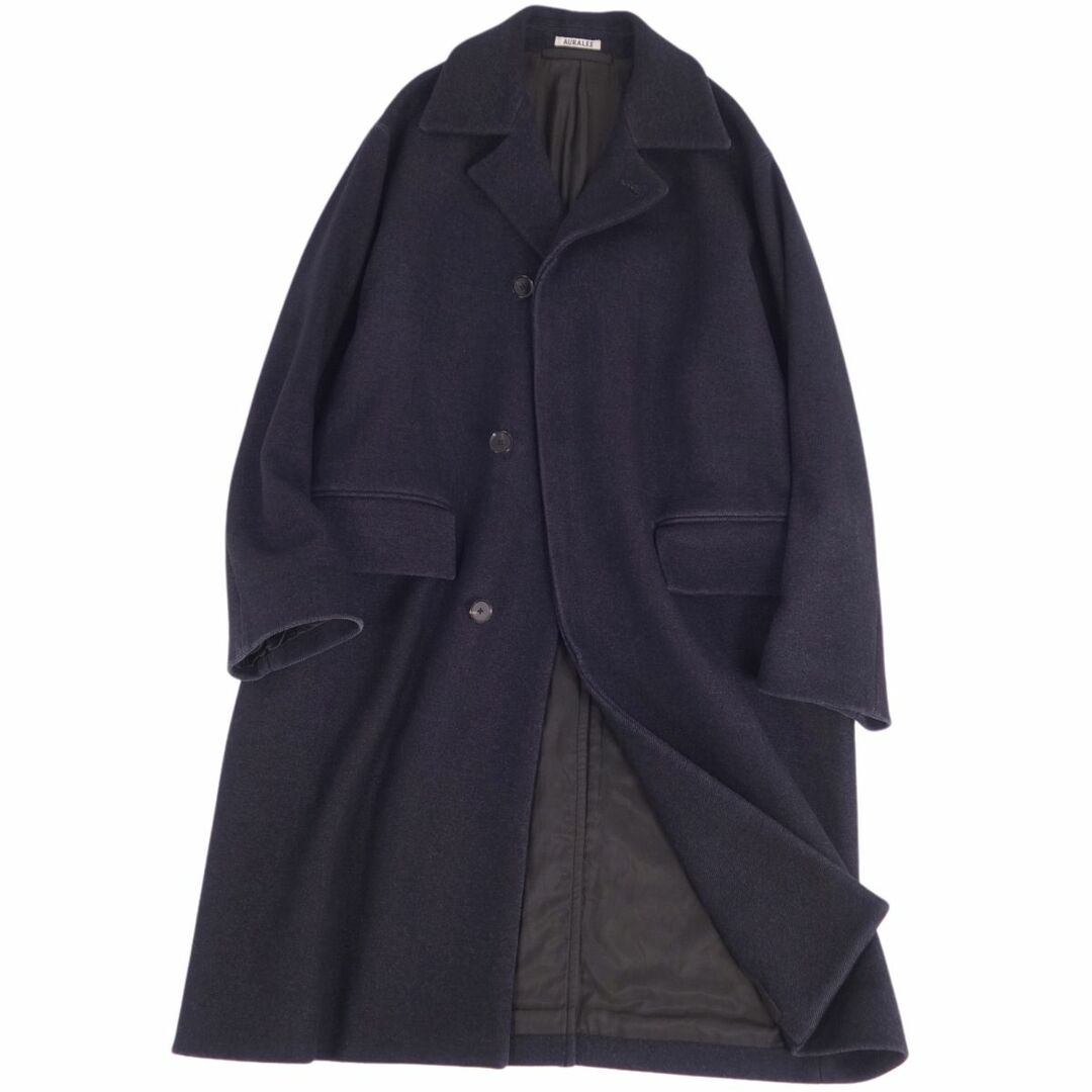 美品 オーラリー AURALEE コート チェスターコート 19AW WOOL 美品 オーラリー AURALEE コート チェスターコート 19AW WOOL