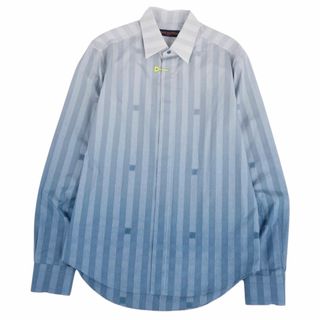 LOUIS VUITTON 2022AW Short Sleeve Shirt 1AAGHR ルイヴィトン ショートスリーブシャツ 半袖オープンカラー総柄シャツ ダミエ・ダイヤモンド コオロギプリント レッド×ブルー サイズXL【230418】【-A】【me04】